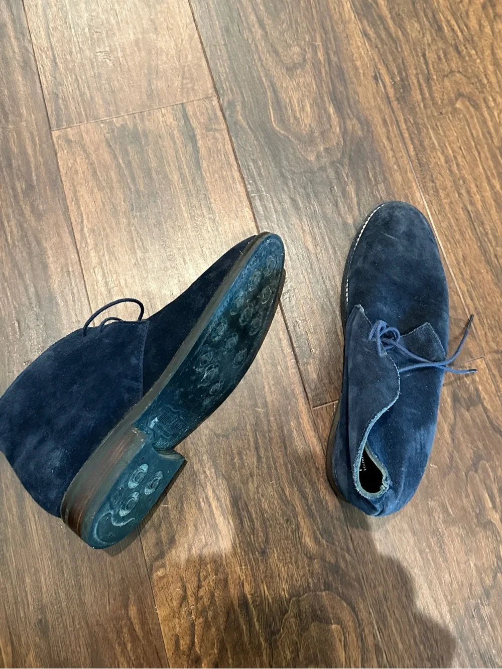 Thursday Boot Company Navy Suede Boots